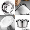 448B Stainless Steel Large Dog Bowl High Capacity Stable Metal Water Bowls 5