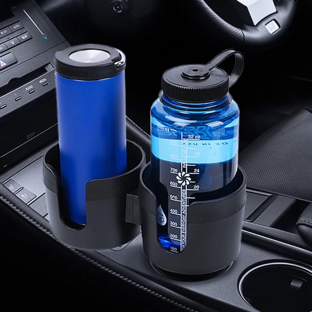 Car Double Cup Holder Expander Auto Drink Holder with Adjustable Base for Car 2