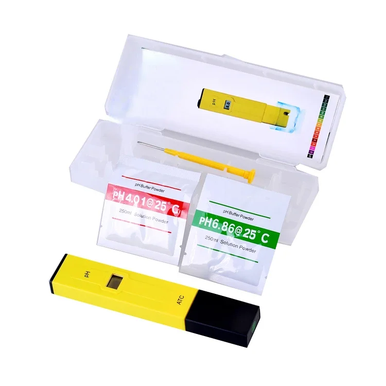 

Pocket Pen Type PH Meter Analyzer Portable LCD Display PH Tester Digital 0.0-14.0ph
