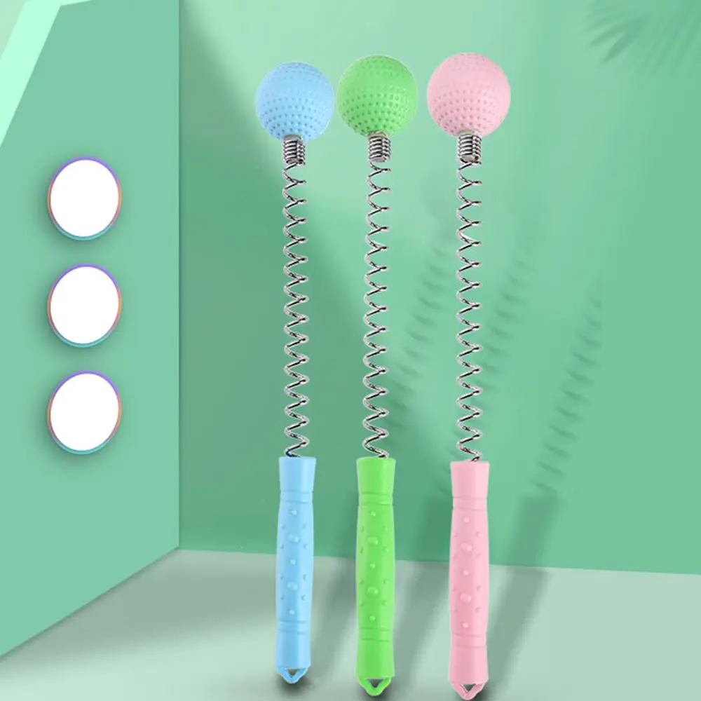 

Reduce Fatigue Spring Elastic Knock Stick Relaxation Ball Body Massager Golf Ball Massager Massage Hammer Massager Ball Hammer