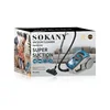 Houselin 2800W Bag Can Vacuum Cleaner, Corded Vacuum Cleaner, 1.5 Litre Capacity, Wet & Dry, Aluminium Telescopic Pole 6