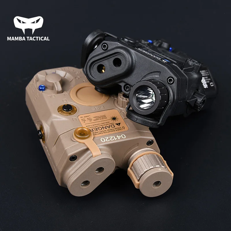 WADSN Tactical LA-5 PEQ15 Red Laser Sight IR Pointer LA5 NGAL CQBL Aiming Weapon For Hunting CS Airsoft Scout Flashlight