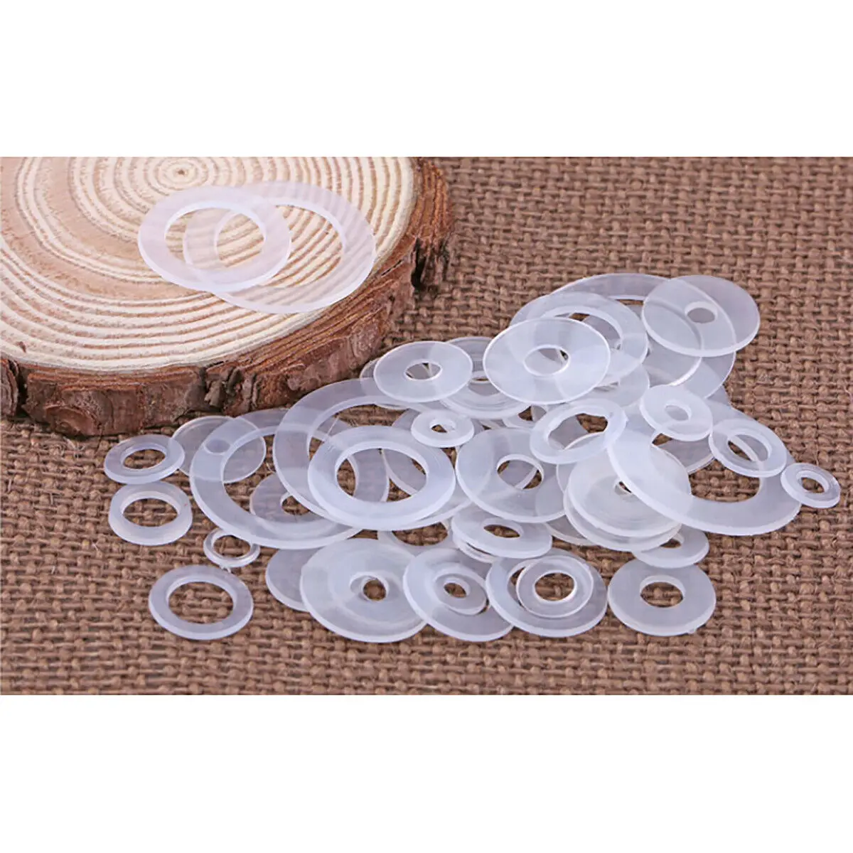 Plastic Washers 30/50/100pcs M3 M3.5 M4 M5 M6 M8 M10 M14 M16 M18 M20 Flat Washer Plane Spacer Insulation Gasket Ring For Screw