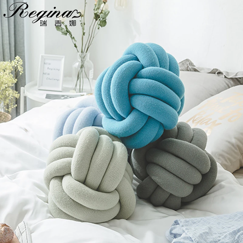 Regina Diy Knoop Kussen Creatieve Oversize Slaapkamer Decoratie Huisdier Zachte Woonkamer Decoratieve Sofa Kussen Kussens| Kussen| - AliExpress