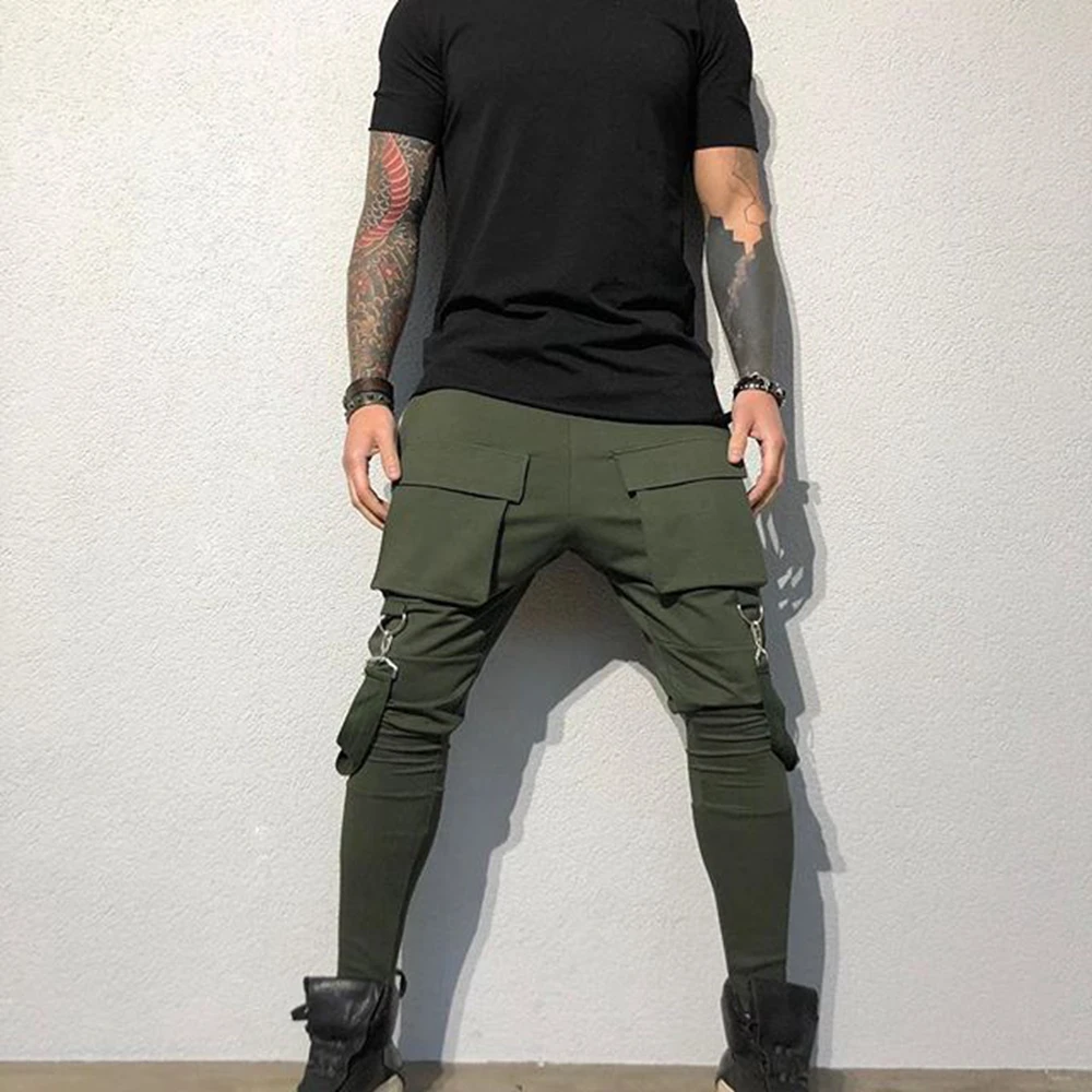 Men Cotton Sweatpants Joggers Trousers