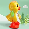 Electric Dancing Duck Funny Blink Eyes Flashing Light Shake The Body Cute Musical Cartoon Animal Educational Toy Children Gift 6