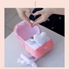Creative Ring Box Plush Toy Love Diamond Ring Case Stuffed Couple Ring Surprise Gift Box Propose Memory Wedding Gift 4