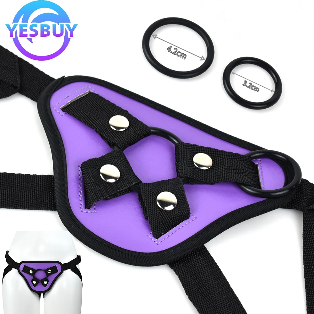 YESBUY Adjustable Bondage Pants Bottom Sex Toys Strap On Dildo Anti-off Sexy Product For Women Lesbian 18+ Strapon Penis Shorts