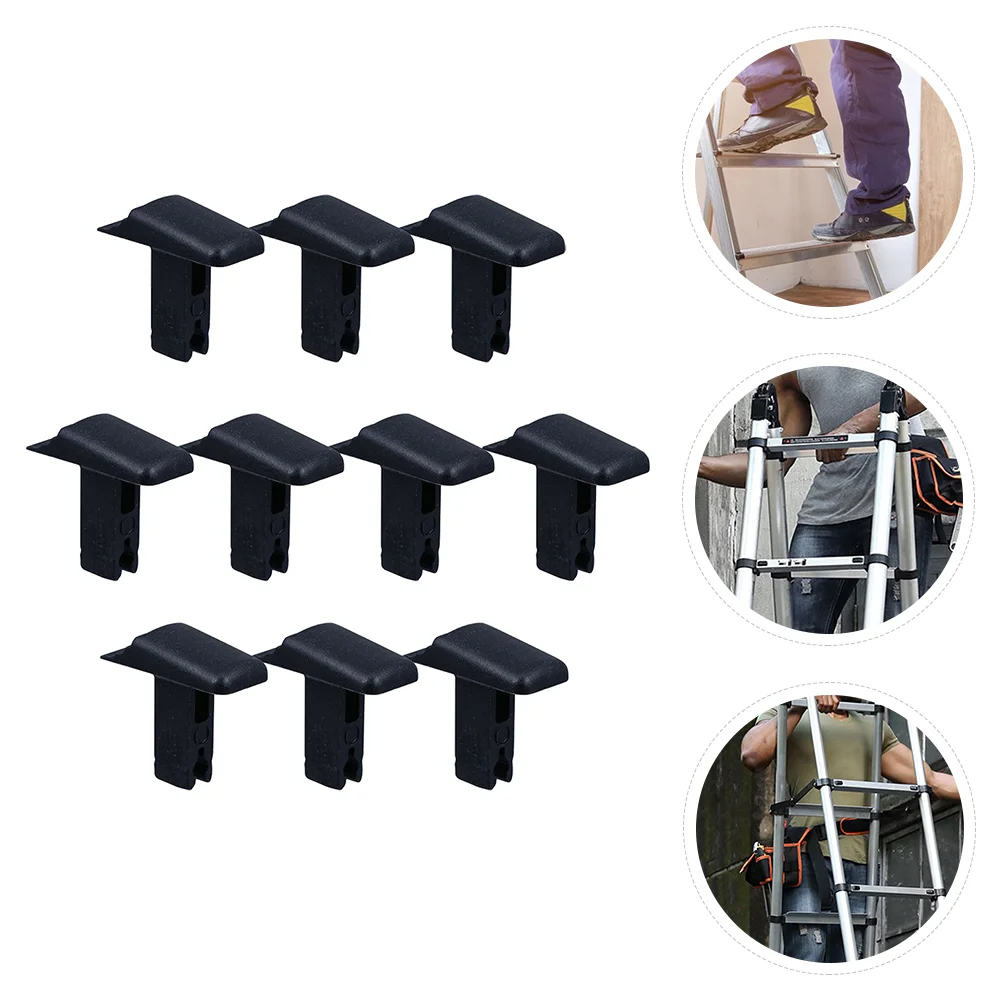 Ladder Accessory Switch Telescopic Aluminum Alloy Single Plastic Folding Buttons 10 Pcs
