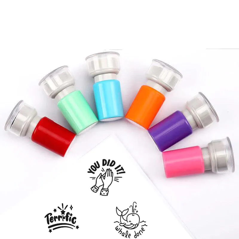 Teaching Tools Alphabet Stamps for School Student Motivation