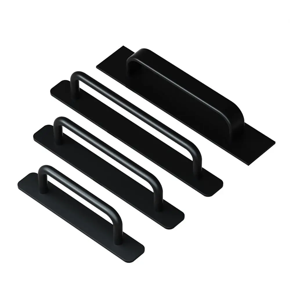 Description Picture 4 of itemAluminum Punch-free Toilet Window Sliding Furniture Hardware Cabinet Pulls Door Knobs Door Handle