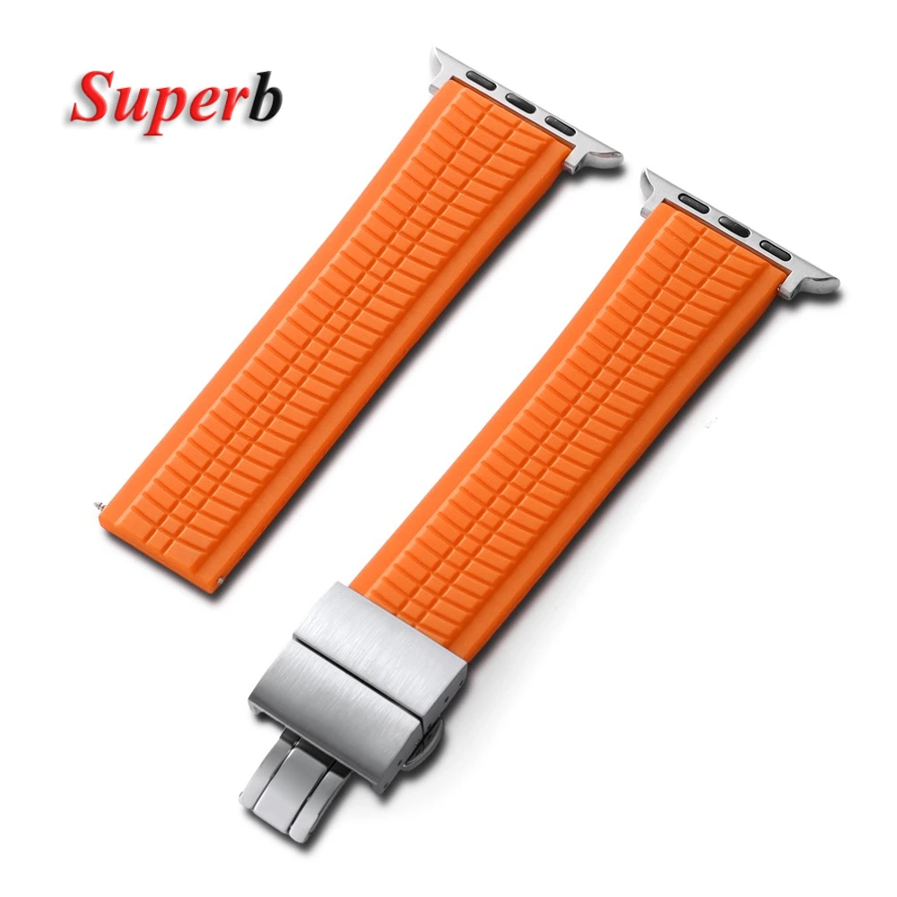 Luxury Rubber Sports Strap - Premium Bracelet