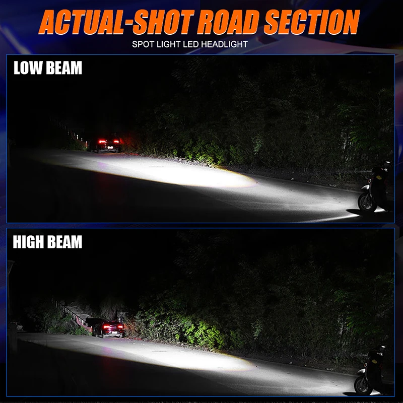 Motorcycle HS1 LED Headlight 4