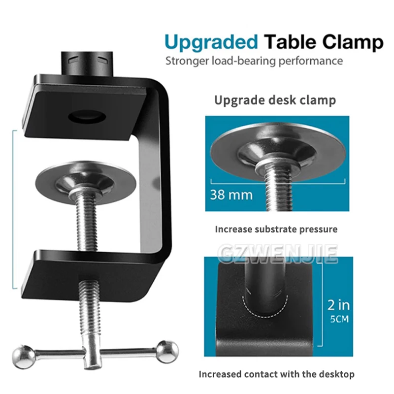 Koopman Extendable Table Clamp