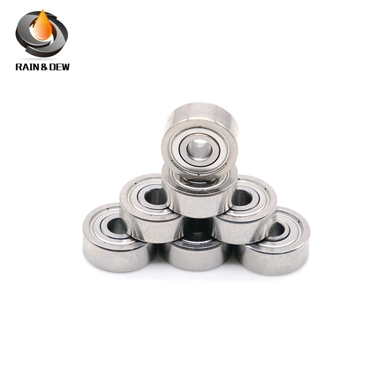 Ball Bearings 10Pcs High Speed Bearing 623ZZ Ball Bearing ABEC-9 3x10x4mm Miniature 623-2Z Ball Bearings 623 ZZ