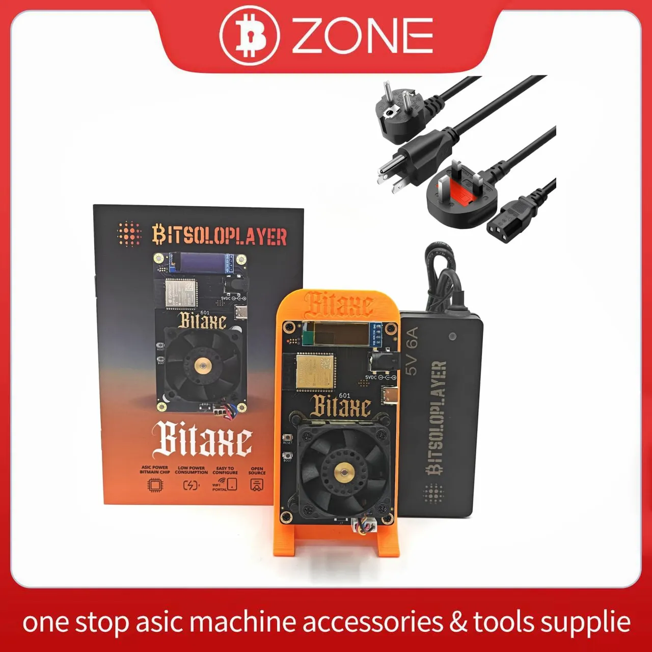 BITAXE GAMMA 601, Bitcoin Miner 1.2T S SHA 256 BM1370BC 2.4G WiFi 17W Low Noise Crypto Home Miner