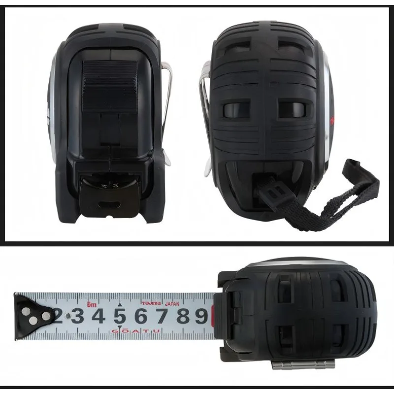 Tajima G7 5m×19/25mm 강철 줄자, 방수, 녹 방지, 디자이너 및 장식가용 셀프 잠금 이중 스케일, 1001-1670/1671