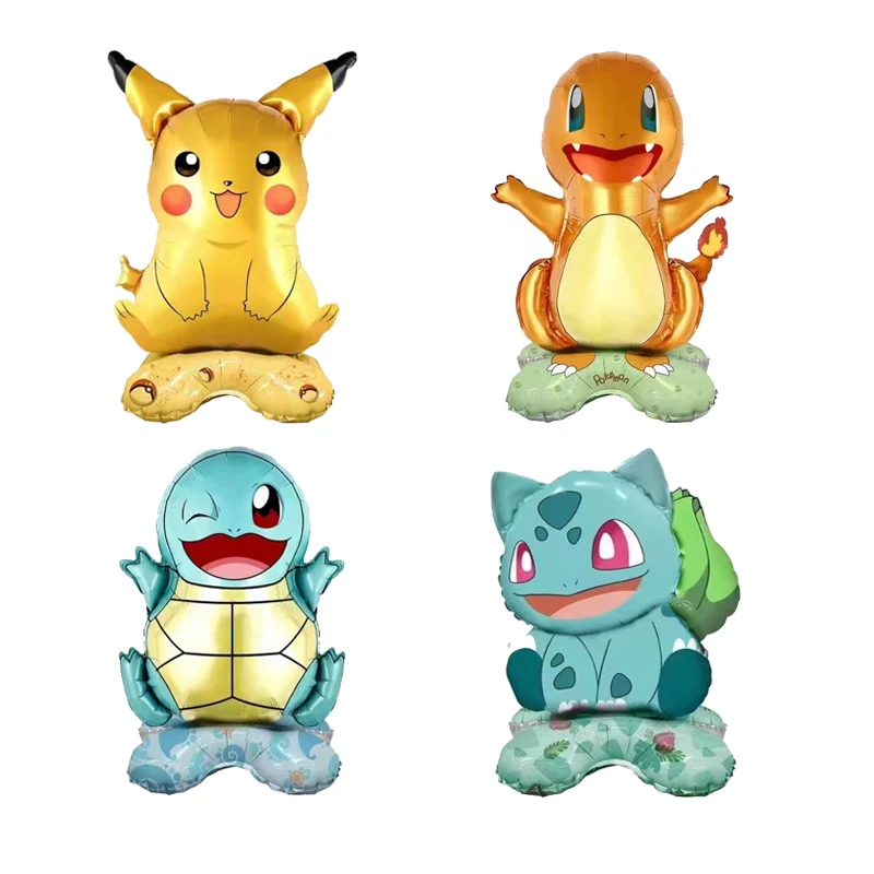 

Pokemon kawaii cartoon Pikachu party decoration anime figure pokemon kids birthday party balloons children's toys party supplies
