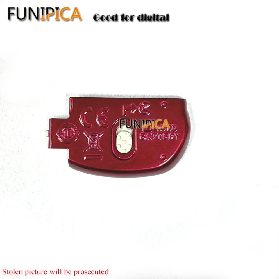 Prata tampa da bateria, pequenos arranhões, para nikon coolpix l26