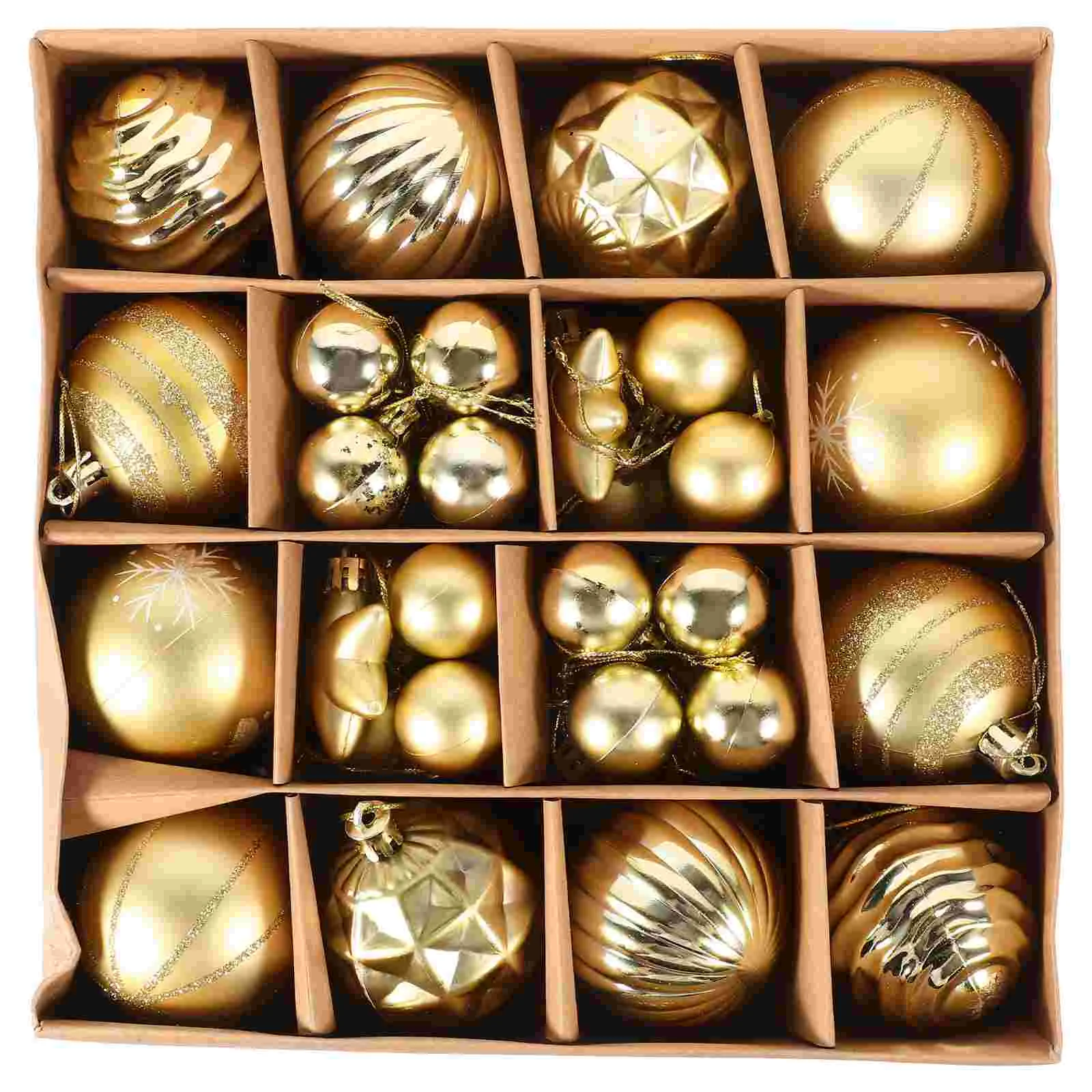 

Electroplated Special-shaped Painted Christmas Tree Decoration Ball Hanging Ornaments Xmas Pendants Party Decors