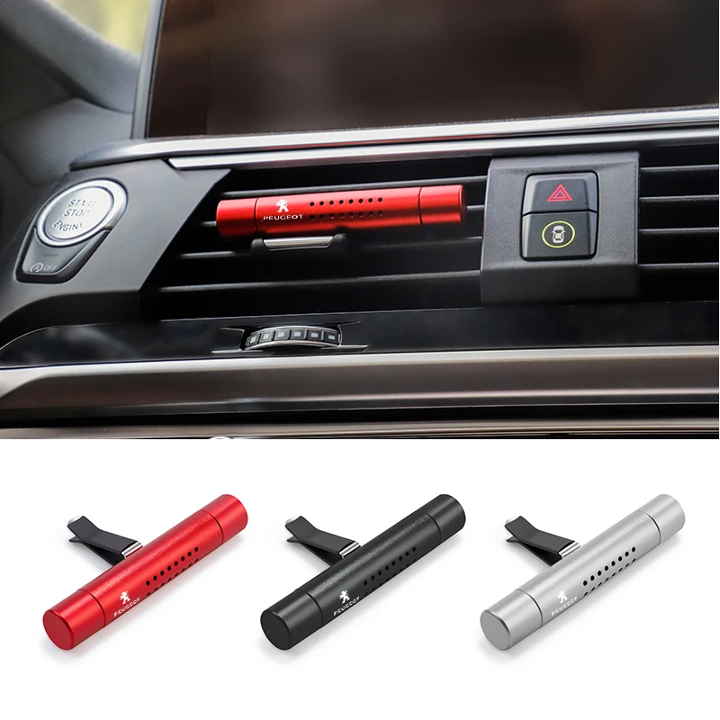 Car Air Outlet Perfume Clip Lasting Aromatherapy Interior Accessories For Peugeot 208 206 408 207 307 308 407 508 406 301 3008
