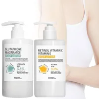 Lotion corporelle nourrissante au glutathion et à la niacinamide 300ml – Crème hydratante en profondeur douce, éclaircissante et réparatrice pour peaux sèches et rugueuses 1