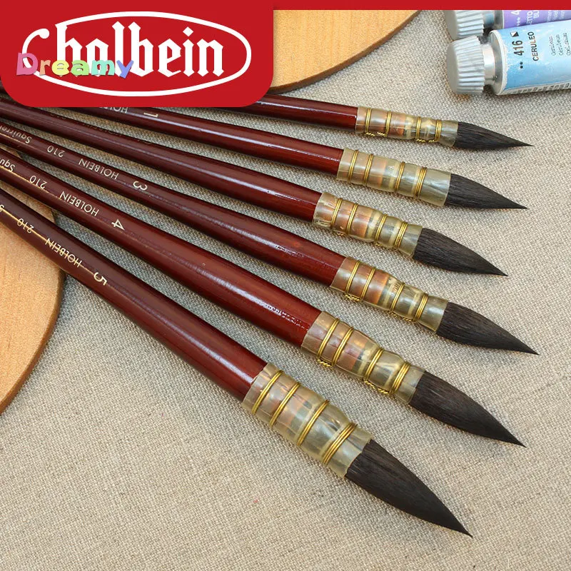 Holbein210ProfessionalMopPaintbrushesRoundArtistBrushfor