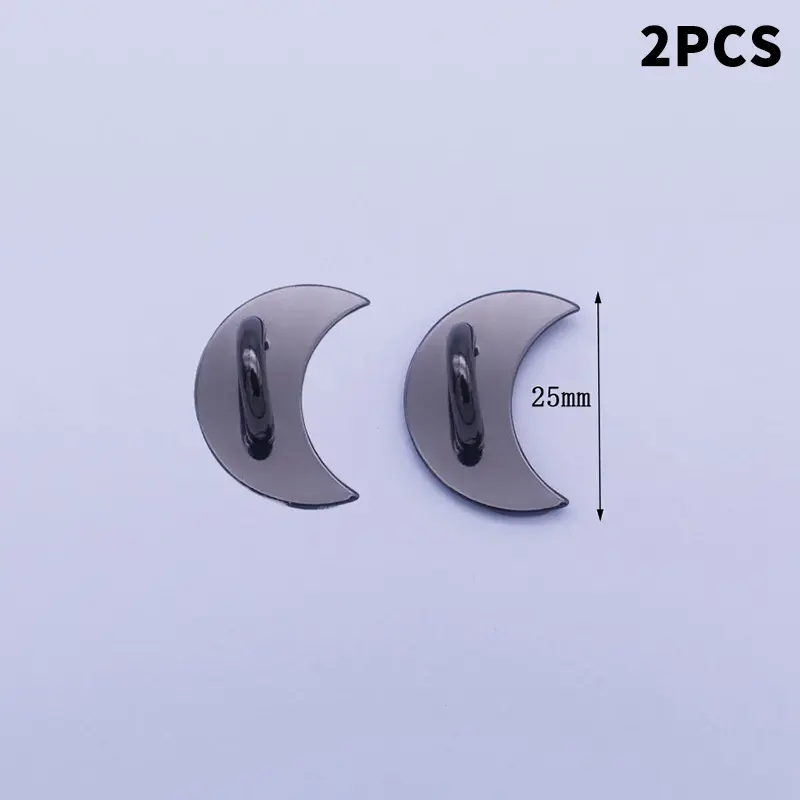 2/4PCS Adhesive Metal Stars Moon Bow Phone Charm Holder Phone Case Finger Ring Stand Hook Buckle Charm Clasp Accessory String - Image 17