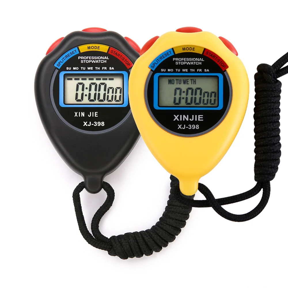 

Multi-function Digital Stopwatch Digital Sports Timer Handheld Portable Outdoor LCD Sports Running Chronograph Stop Watchorts