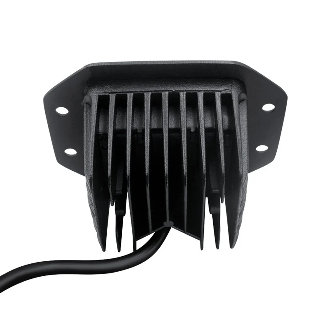

5-inch 39W Square LED Daytime Running Light, Auto Refitted Accessory Light, Truck Spot Light, Large Cover, Floodlight