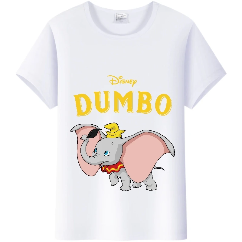 Camisetas de dibujos animados de Disney para mujer, ropa blanca de