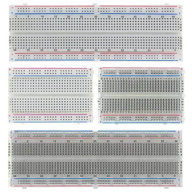 400/830 Points Breadboard 830 points Breadboard MB-102 Solderless PCB test Board 400 Hole Breadboard MB102 Test Develop DIY