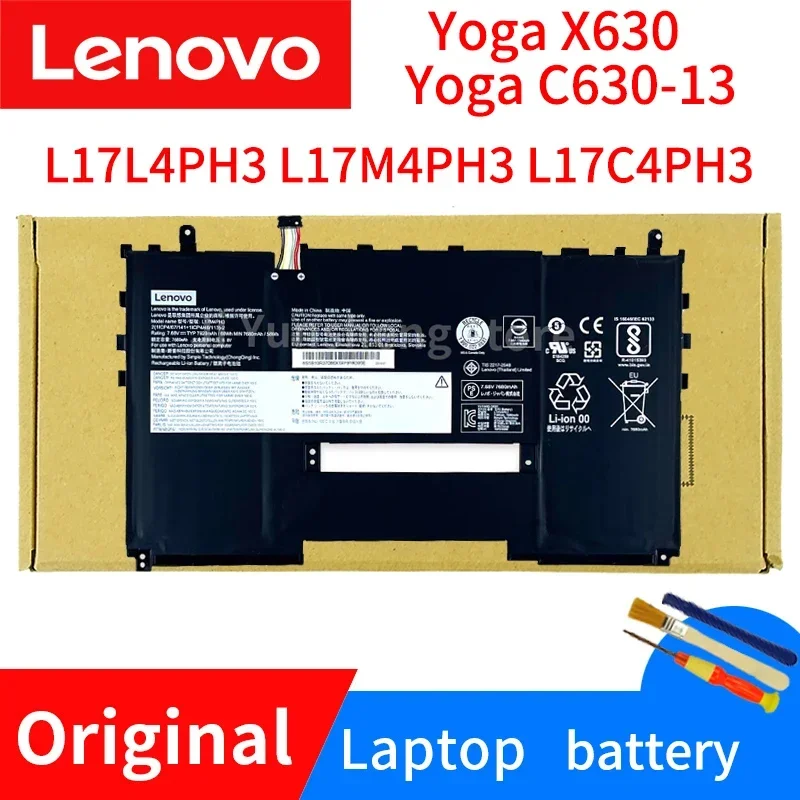 

Новый оригинальный аккумулятор Lenovo Yoga X630 Yoga C630-13 L17M4PH3 для ноутбука L17L4PH3 L17C4PH3 7,68 в 60 Вт/ч 7920 мАч