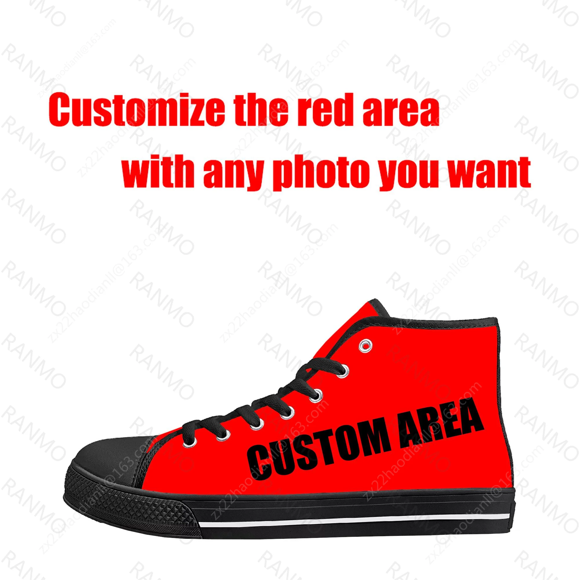 Black Heavy Metal Band Sabbath High Top High Quality Sneakers Men Women Teenager Canvas Sneaker Casual Couple Shoes Custom Shoes 5