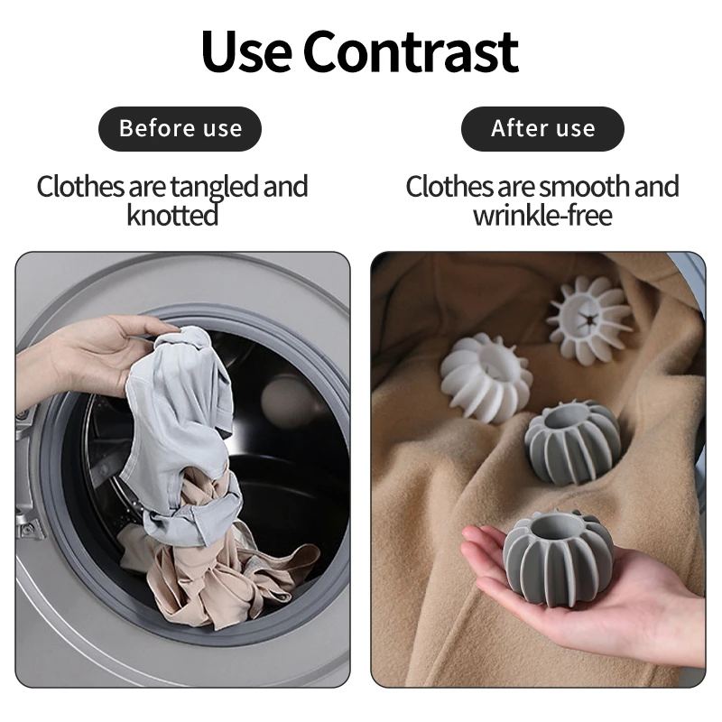 Reusable Pet hair Remover Washing Machine Lucky Cat Laundry Clothes Cleaning silicone double-sided Cat Dog Fur Lint Removal Ball