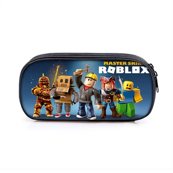 2025 Nuovo Roblox Astuccio per matite per scuola elementare Scatola di cancelleria Cartone animato Kawaii Animazione Zaino per scuola Prodotto decorativo 1