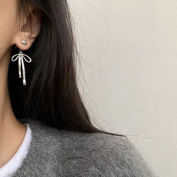 Ribbon Bow Stud Earring 1