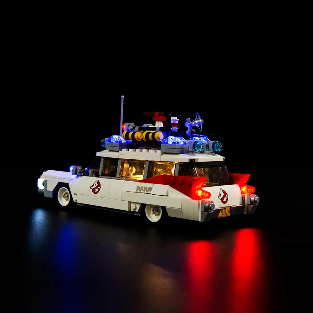 21108 Ghostbusters Ecto-1 자동차 벽돌 DIY 장난감 세트용 LED 라이트 키트(빌딩 블록은 포함되지 않음)