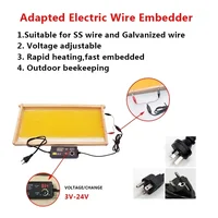 Beekeeping Electric Embedder Heating Device Digital Display Temperature Adjustable Beehive Frame Installer Equipment 100-240V 5