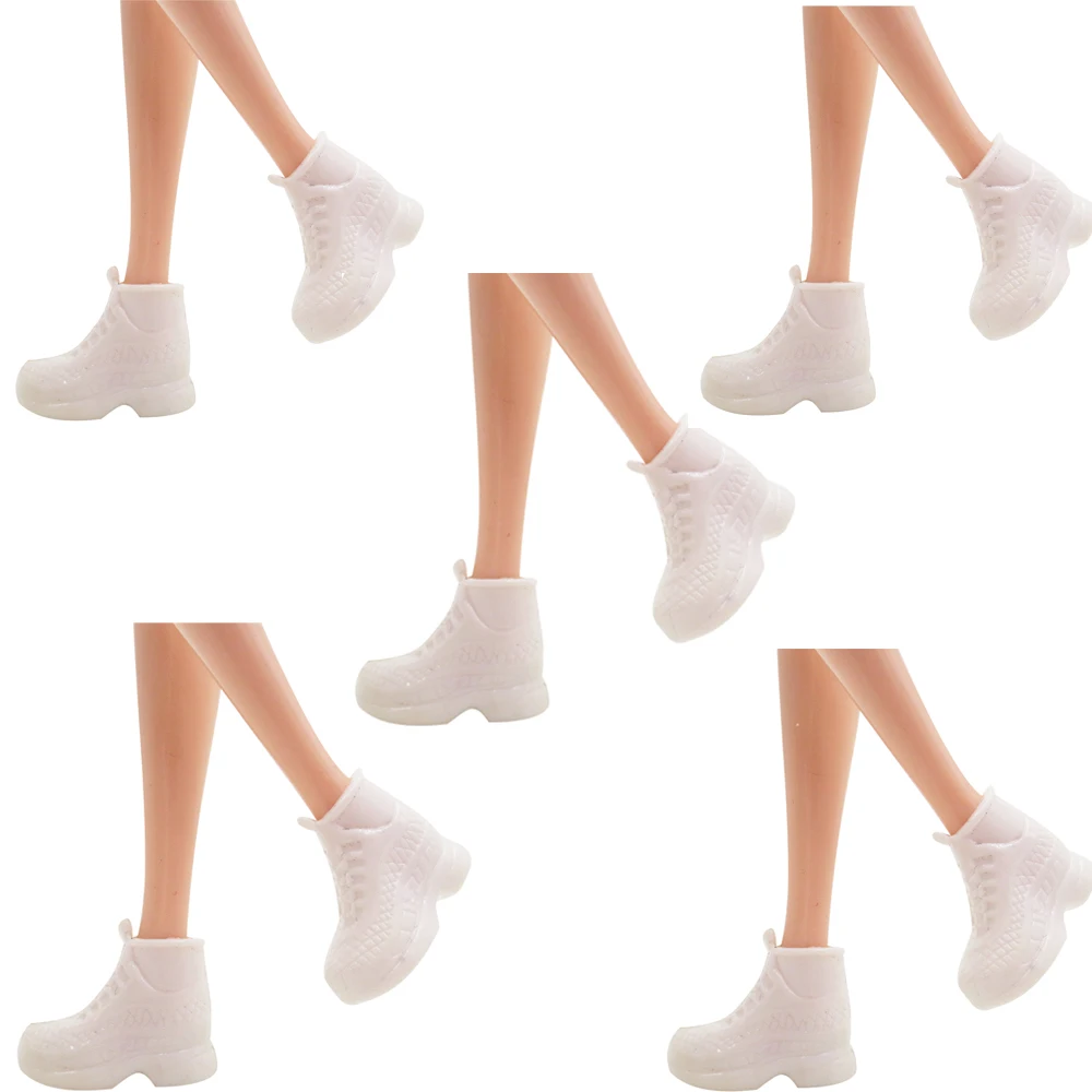 11.5 Inch Doll Shoes Fashion Hangers Boot Cute Heels Sandals for 1/6 Doll Accessories Baby DIY Dollhouse Toy JJ