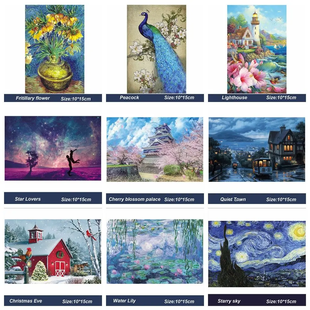 Mini Education Brain Assemble Toy Beautiful Scenery Puzzle Game DIY Jigsaw for Adults Kids Test Tube Jigsaw Puzzle 2
