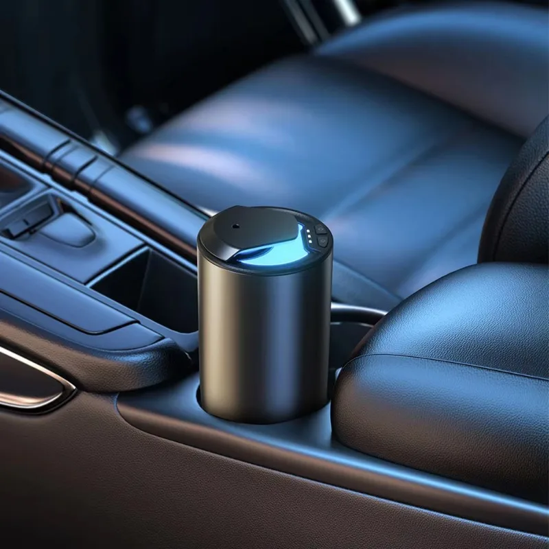 SCENTA Luxury Electric Portable Car Air Perfume Diffuser With Ambient Light, Wireless Automatic Car Air Freshener Scent Diffuser