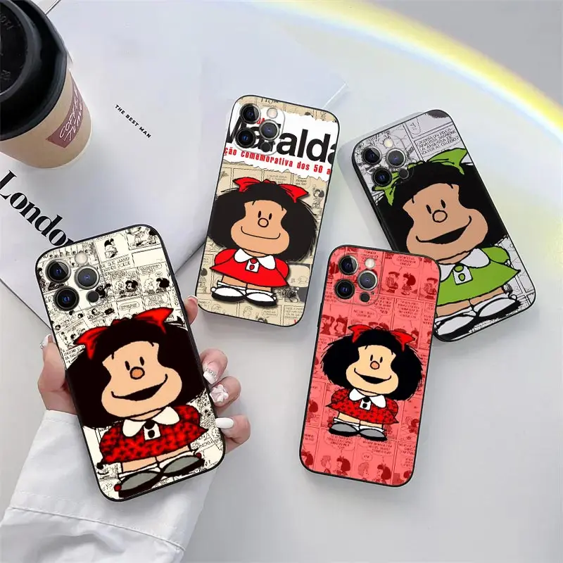 Mafalda Cartoon Phone Case – Stylish and Durable Protective Cover