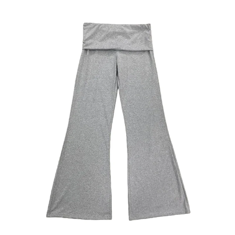Frühling Neue Modische Sport Freizeit Yoga Hosen Bell-Bottom Slim Fit Hüfte Heben Y2K Stil für Frauen – Detail 10