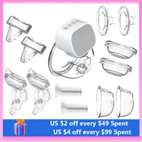Electric Breast Pump Replacement Accessory Includes 2PCS Duckbill Soft Food-Grade Silicone for INS Wearable Breast Pump 1