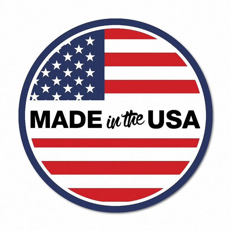 

PVC Sticker for Made In The USA Car Stickers Laptop Scratch-Proof VAN Waterproof Decal Occlusion Scratch Vinyl Car Wrap