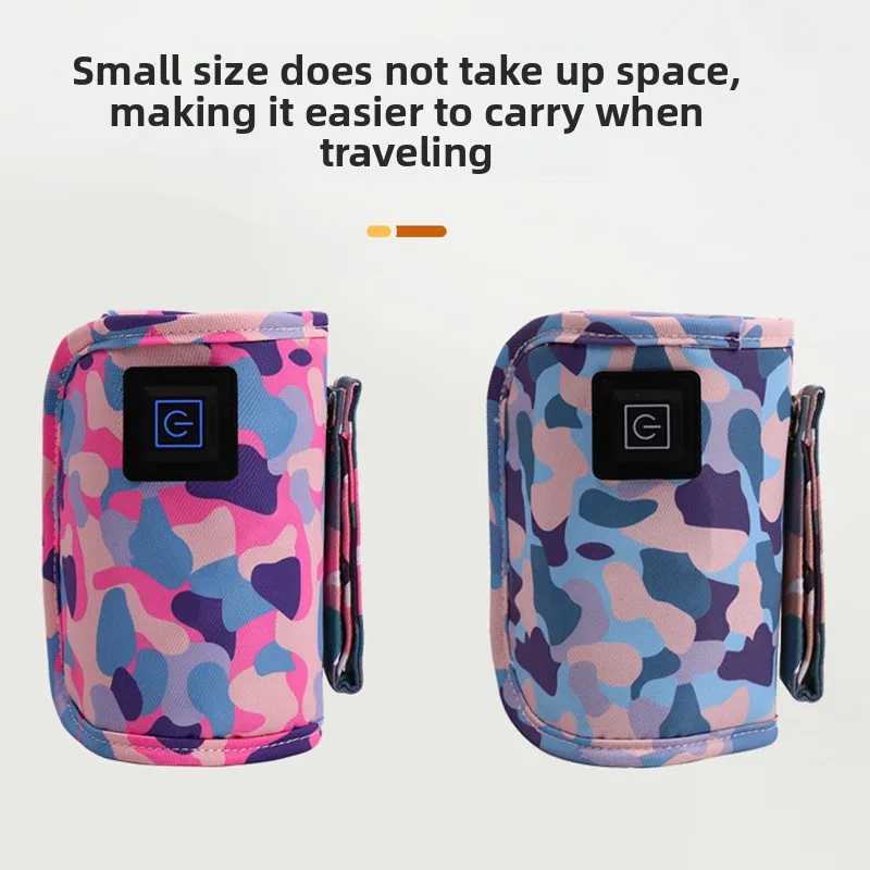 Bottle Warmer Cover Portable Bottle Feeding Warmer with Heating and Temperature Control Warm Milk Warmer Infant Warming Bags