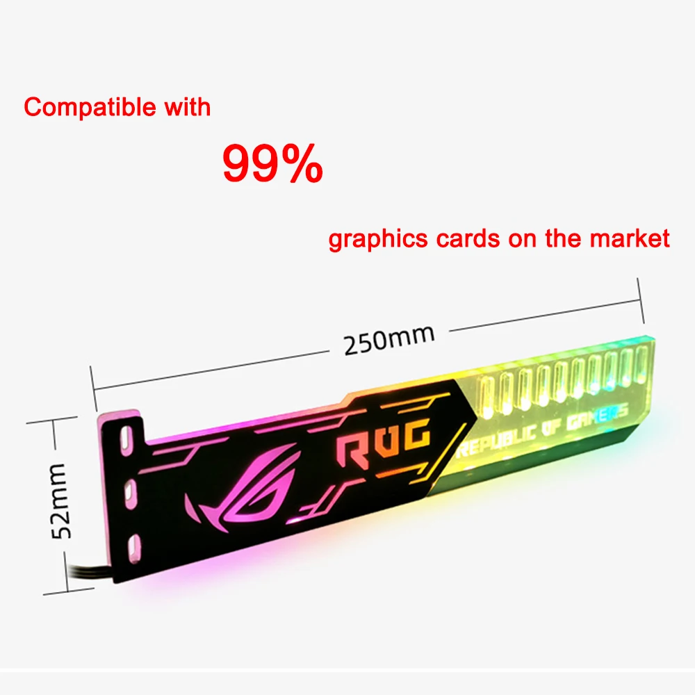 Coolmoon rgb conduziu a luz suporte da