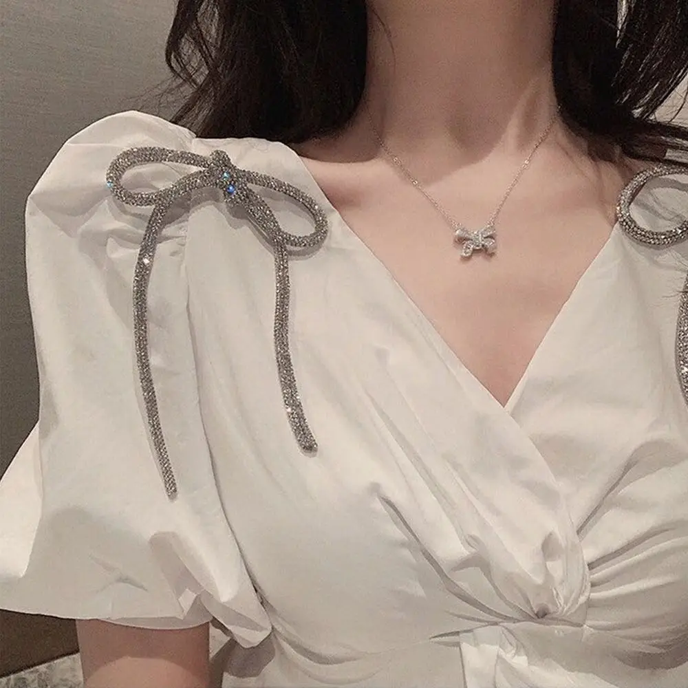 Sparkling Round Rhinestone Rope Glass Crystal Cord Full Rhinestone Pipe DIY Handmade Shoelace Bracelet Bridal Dress Decorative