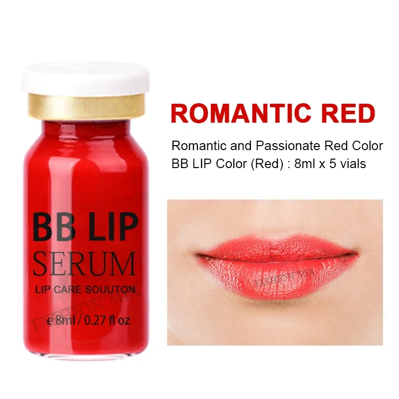 Lip Makeup 8ml BB Lips Ampoule Serum Set For Lip Care
